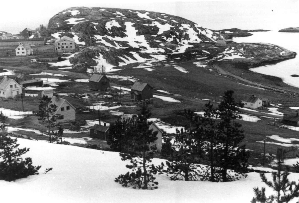 Nielsenberget i Alta. Antagelig 1940-årene.