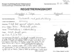 Pulsvante med perlestrikking, halvferdig fingervante, strikk