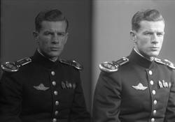 Rolf T Svendsen. Også kjent som Rolf T. Tradin, løytnant og 