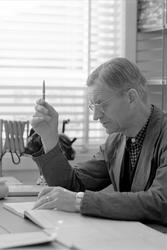 Dalen, Tokke, september 1960. Handelsskole. Lærer.