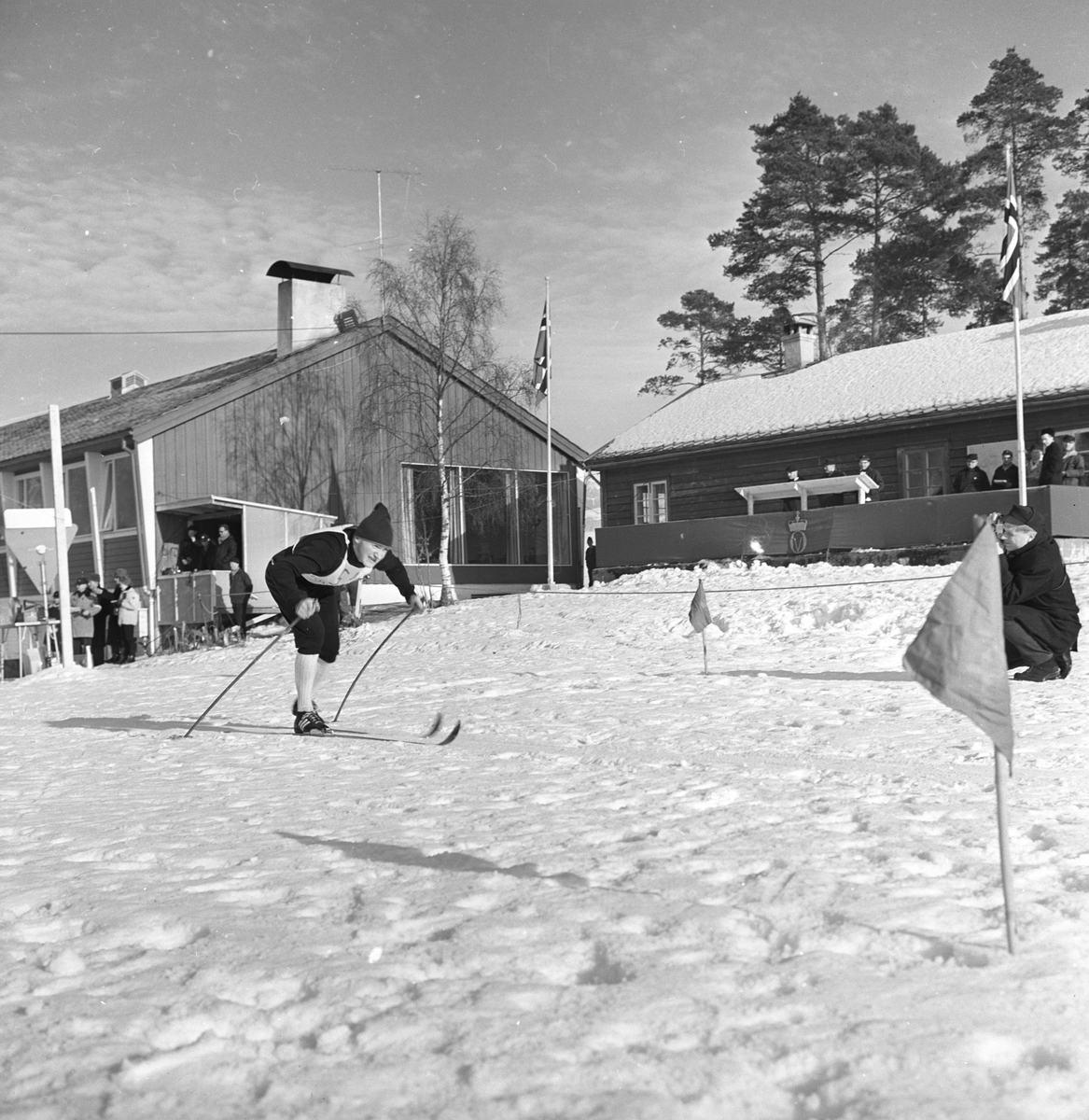 Hordaland, Voss, 12.02.1964, NM på ski  på Voss.