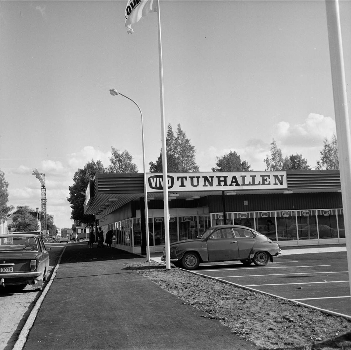Tunhallen i Tierp, Uppland öppnar i september 1972