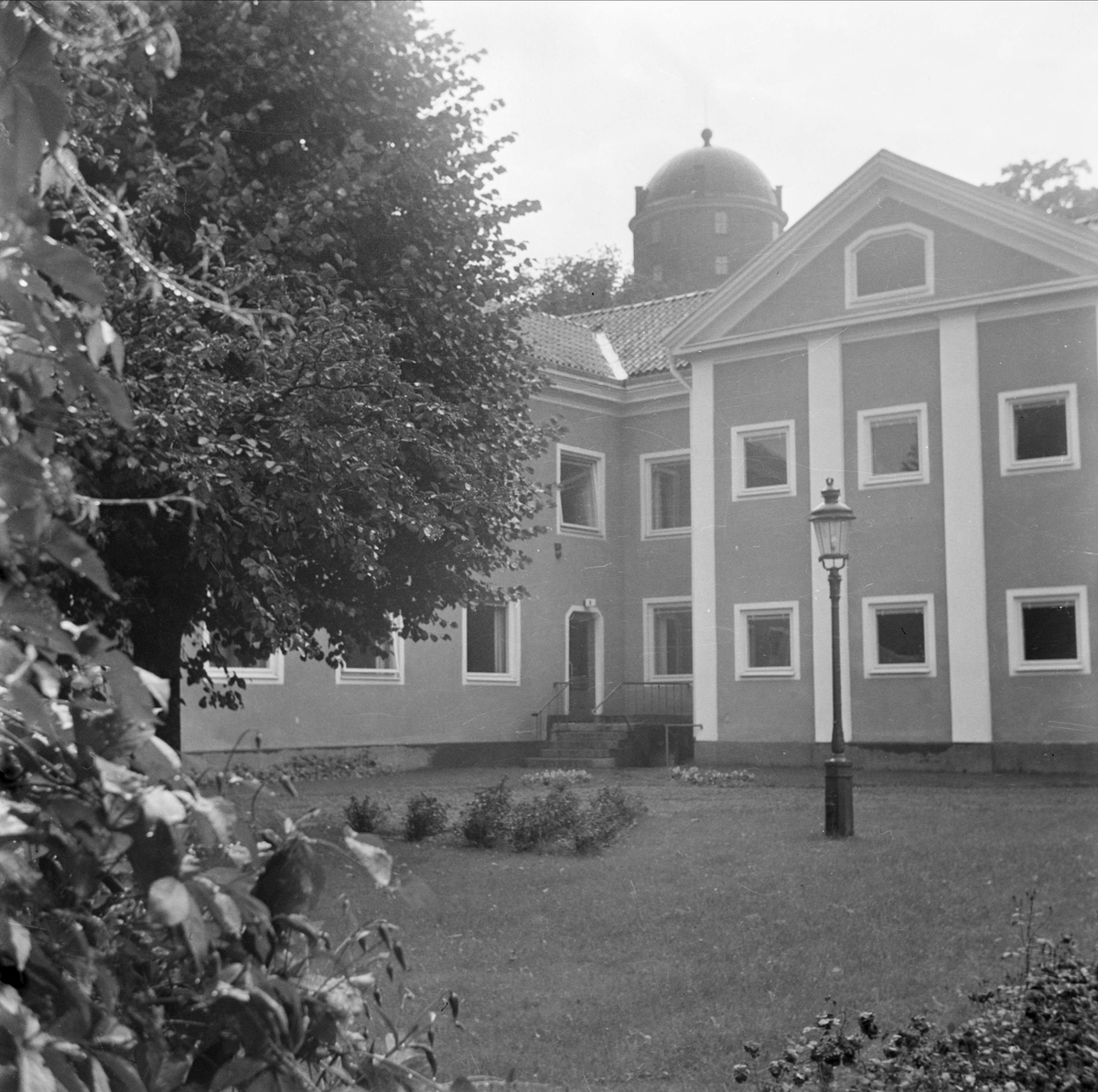Landstingsbyggnad, Nedre Slottsgatan, kvarteret Trädgården, stadsdelen Fjärdingen i Uppsala