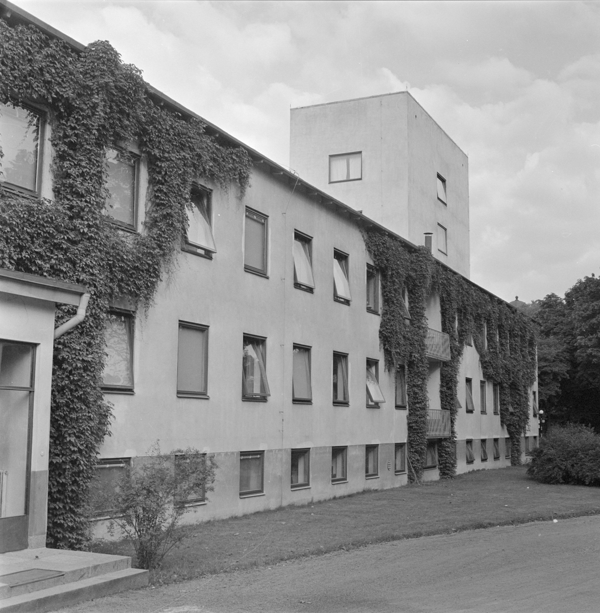 Akademiska sjukhusets sjuksköterskehem, Uppsala 1958