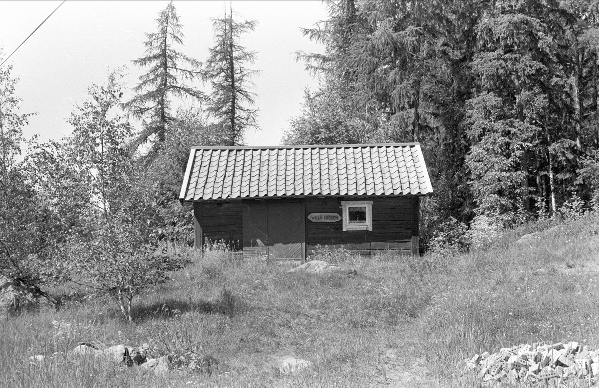 Smedja, Lövhyddan, Danmarksby, Danmarks socken, Uppland 1977
