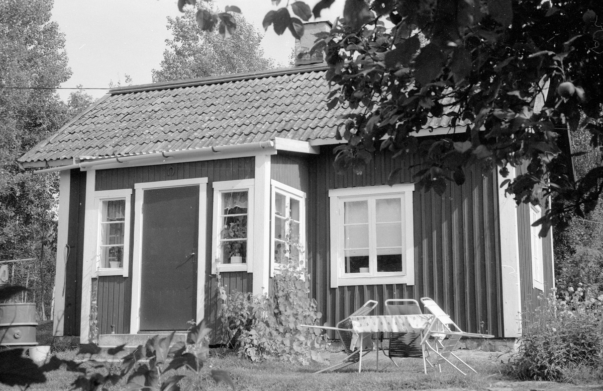 Bostadshus, Knutby-Ösby 1:15, Ösby, Knutby socken, Uppland 1987
