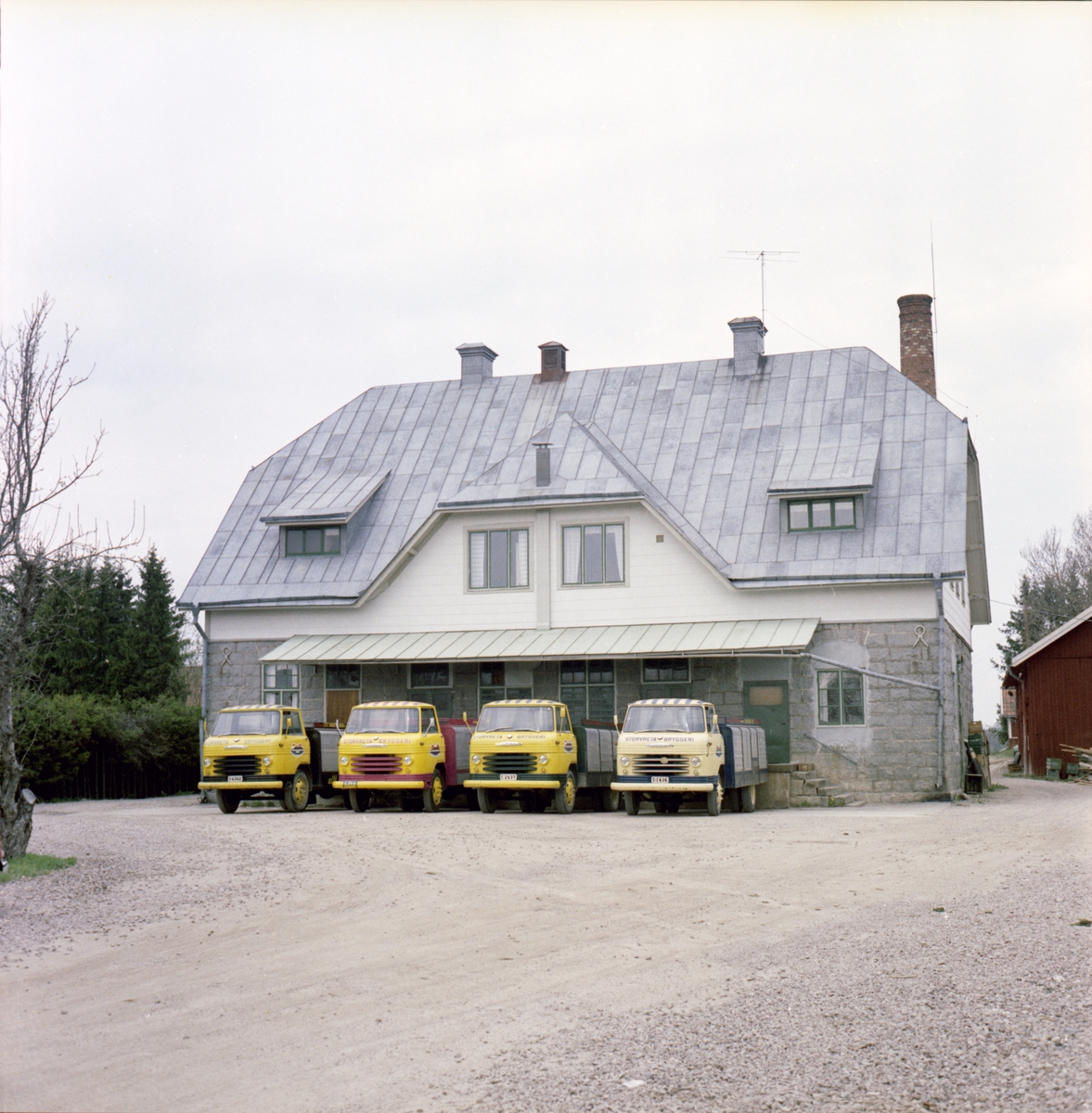 Storvreta bryggeri, Rasbo, Uppland, juni 1960 ...