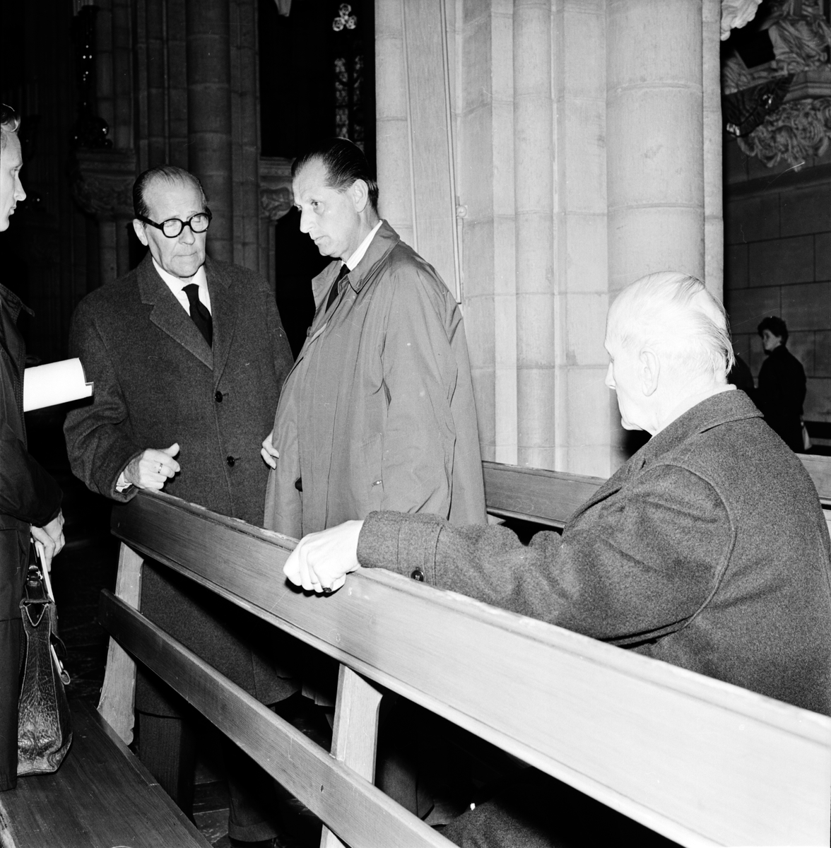 Dag Hammarskjölds begravning. Förberedelser och efterdyningar. Uppsala september 1961