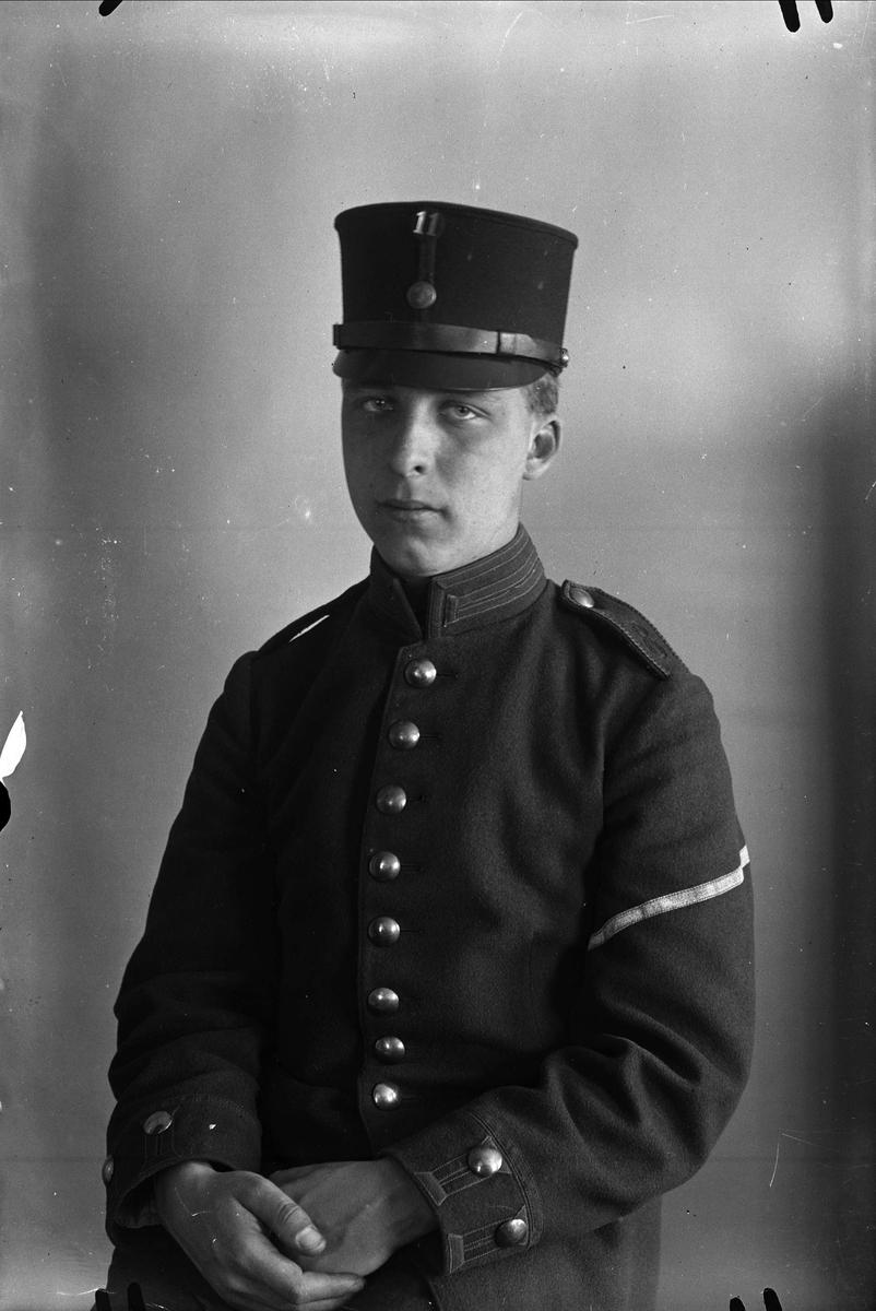 Ung man, militär, Uppsala 1928