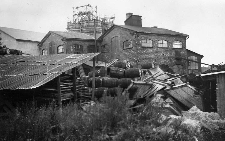 Oljeslageriet på Badö 1937
