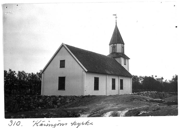 Text på kortet: "310. Käringöns kyrka".