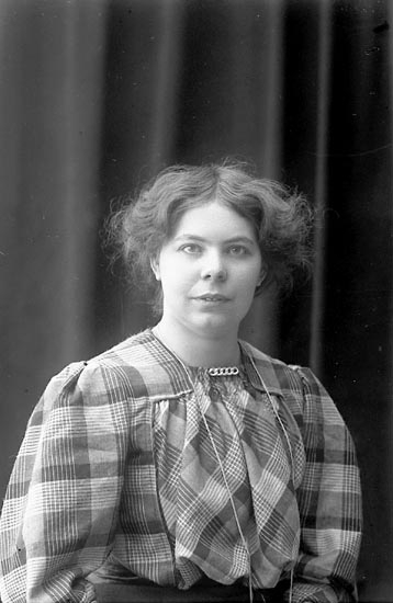 Enligt fotografens journal nr 1 1904-1908: "Olsson, Maria Stenungsund".