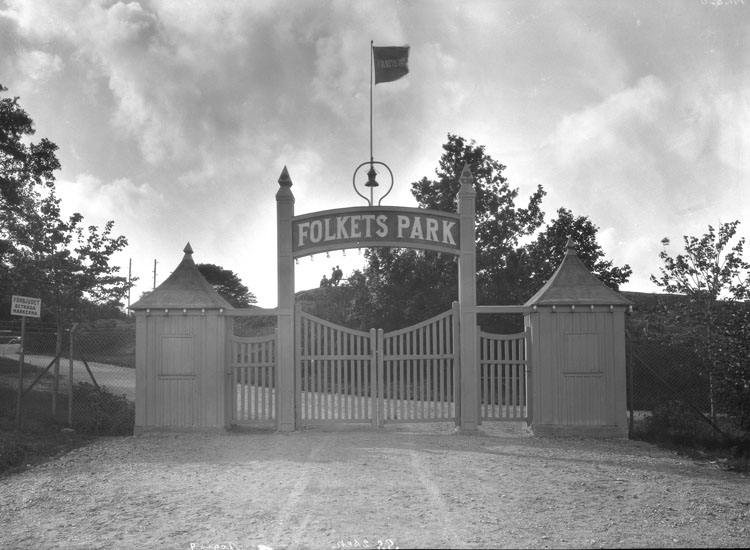 Folkets Park i Uddevalla 1930