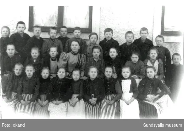 Mons skolas avgångsklass 1886