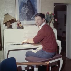 Hjemme hos Per Asplin.