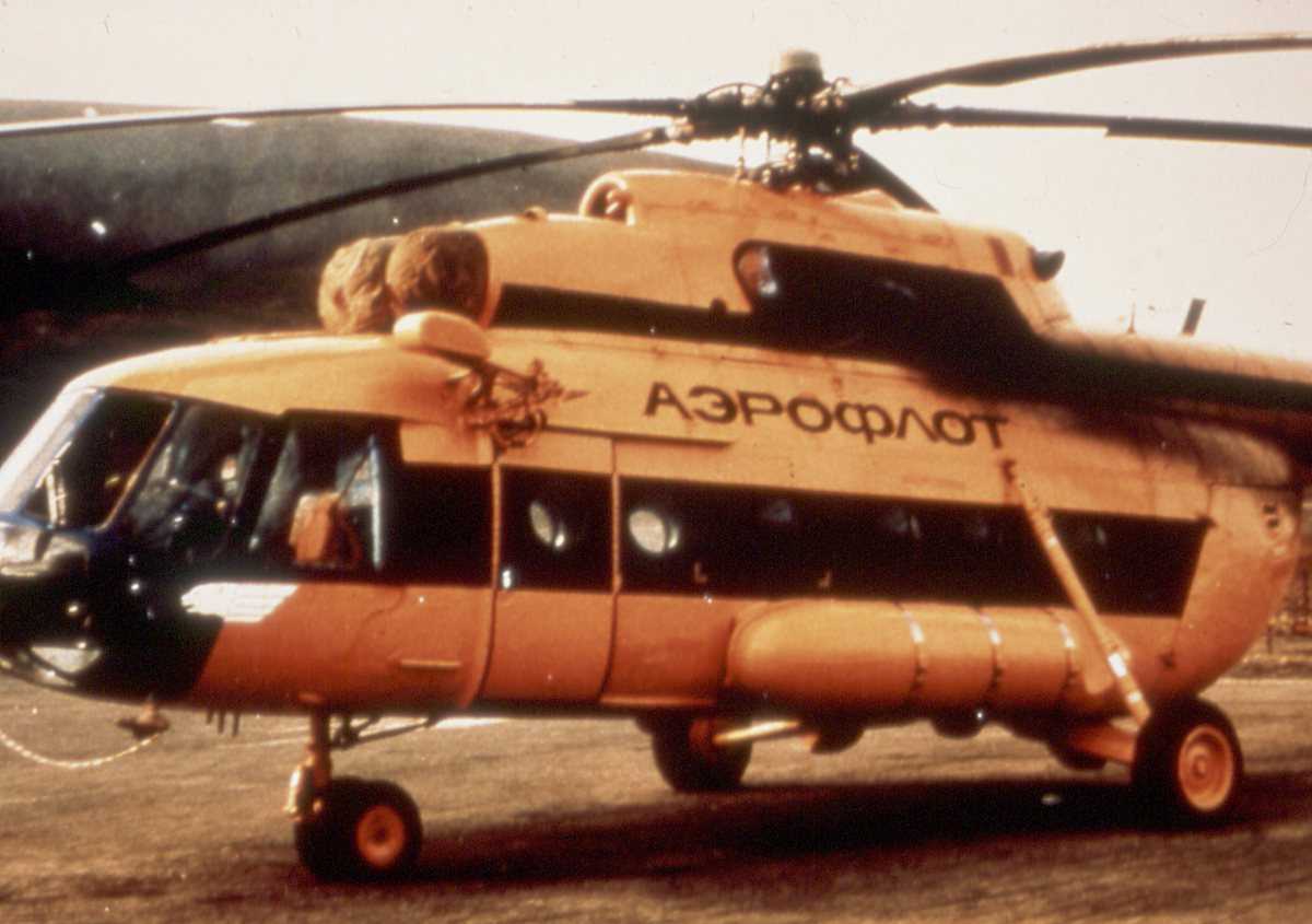 Russisk helikopter av typen Mi-17 Hip H.