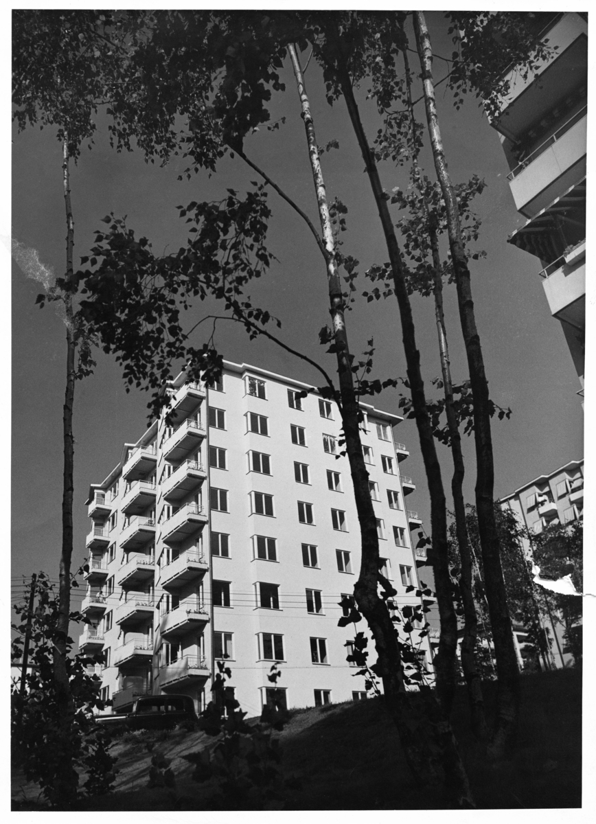 YK-huset, Yrkeskvinnornas kollektivhus
Exteriörbild från byggtiden