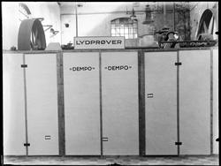 Iversens papirfabrikk Gressvik, Industriinteriør, lydprøve