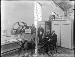 Iversens papirfabrikk Gressvik,ulike papirtester, Illprøve, 