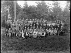 Slektsstevne på gården Sørli i Skjeberg, den 24. juni 1939. 