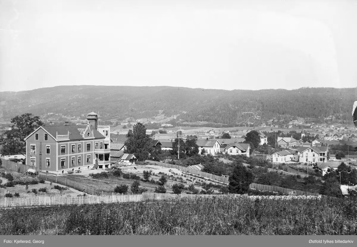 Nybyen, Strømsø i Drammen. - Østfold fylkes billedarkiv / DigitaltMuseum