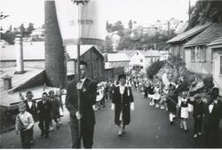 Brevik folkeskole, tog 17. mai