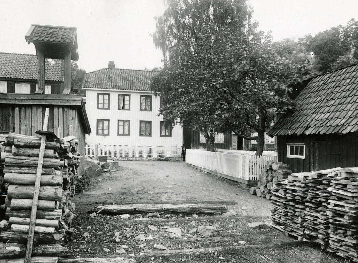Shipsreder A. Lindvigs hjem, Tallakshavn, 1916