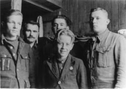 Mai-juni 1945. Fra krigfangeleiren i Namsos.