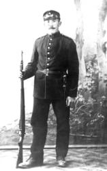 Adolf Olsen i uniform
