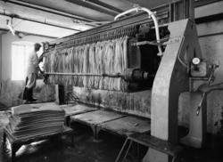 Ansatt arbeid, flyfoto, Porsgrunn Porselen