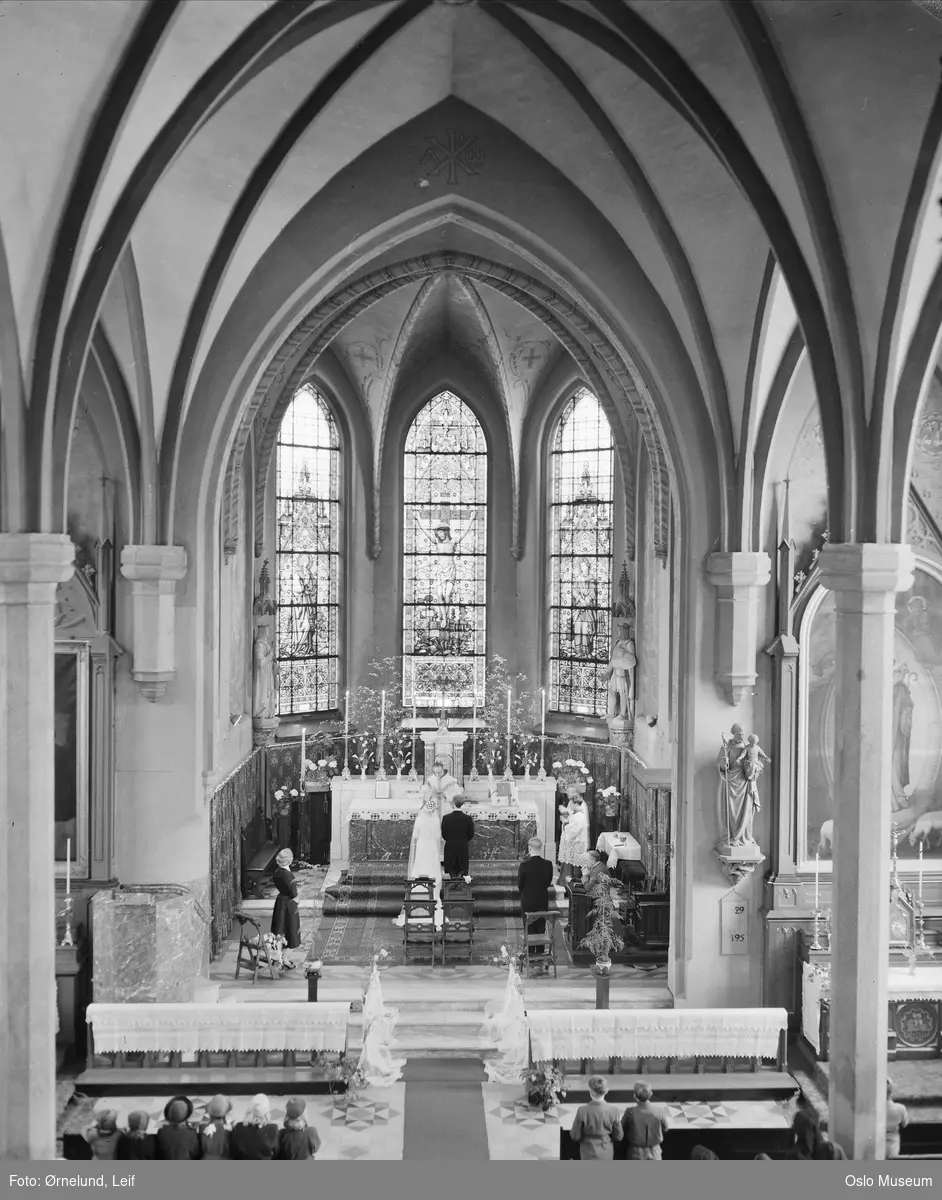 St. Olav Domkirke, interiør, bryllup