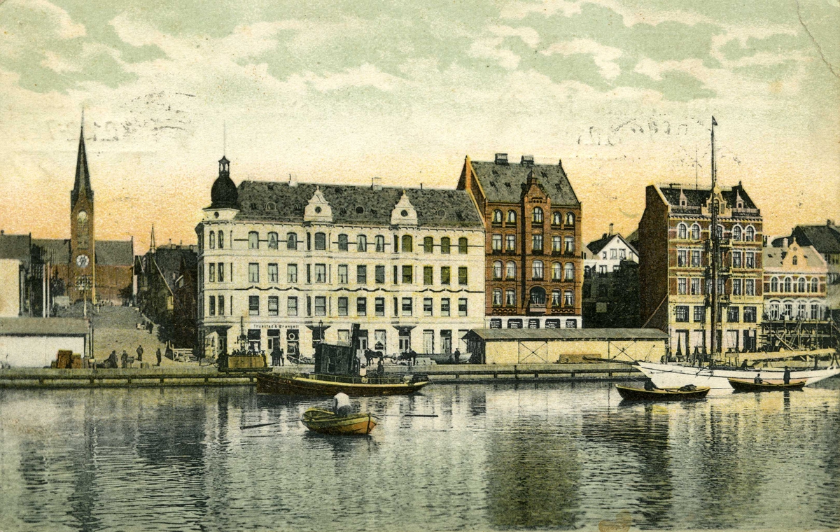 Havn - bymiljø - postkort