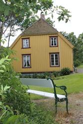 Både en av eikene og ikasiatrærne trengte å bli trimmet. Her