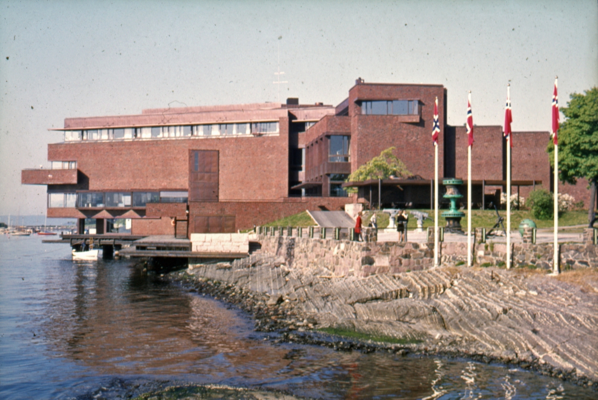 Åpningen av Norsk Sjøfartsmuseum på Bygdøynes.