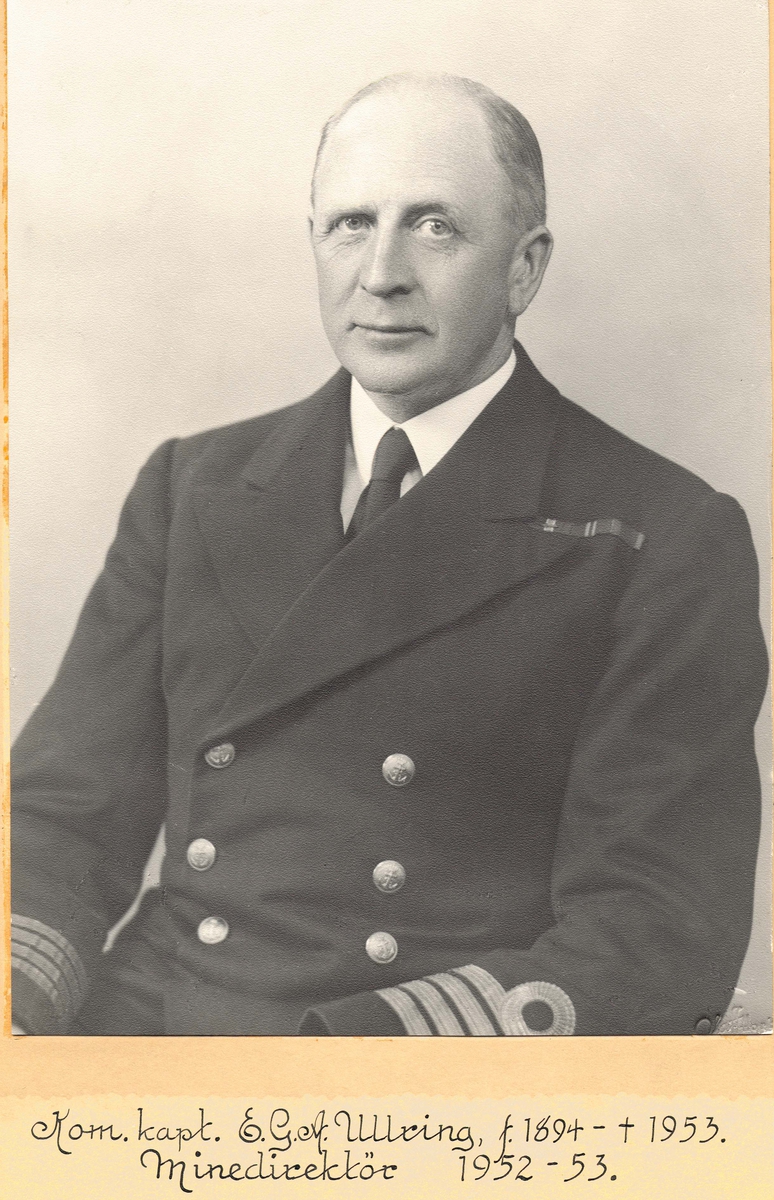 Motiv: Kommandørkaptein E.G.A.Ullring.