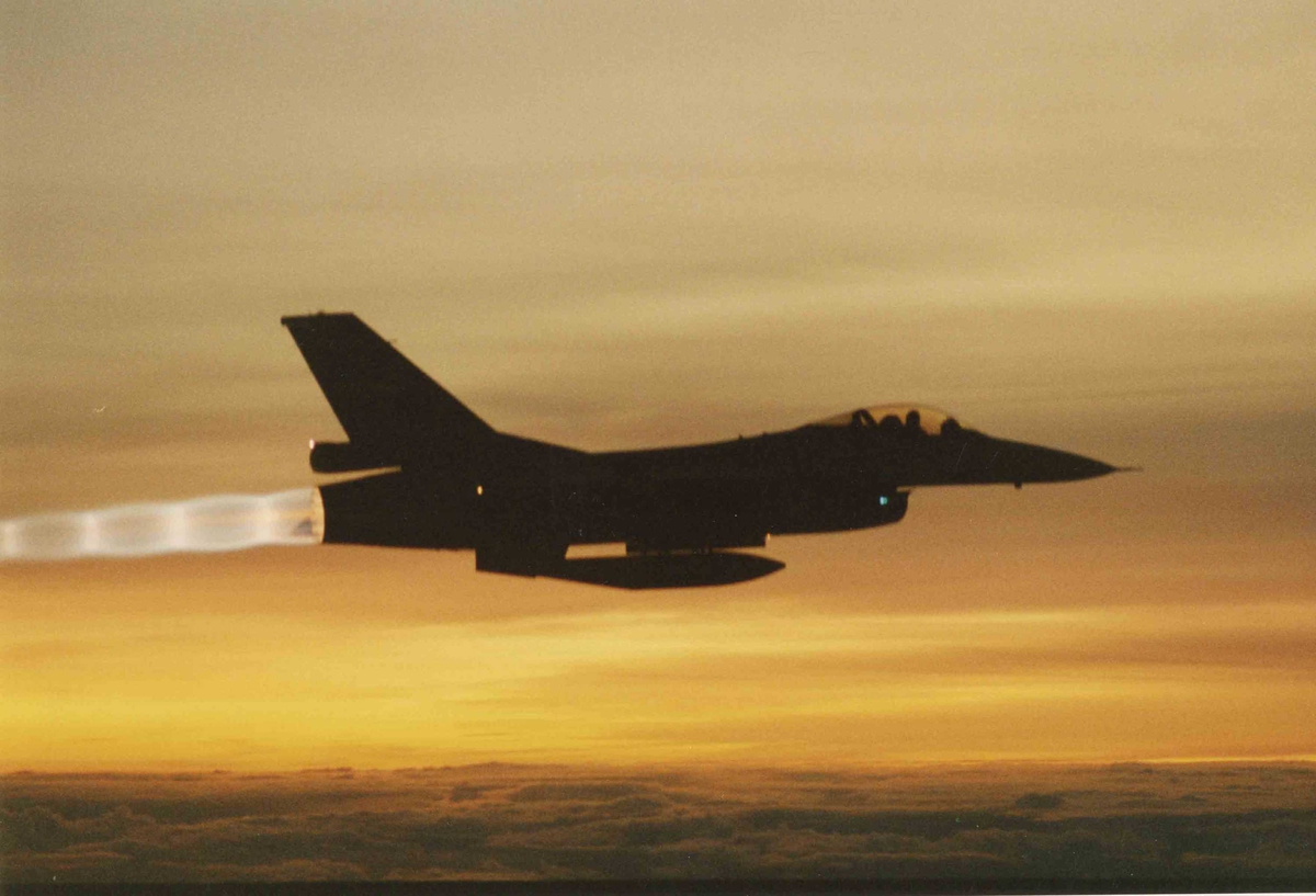 Ett fly i lufta , F-16A 
