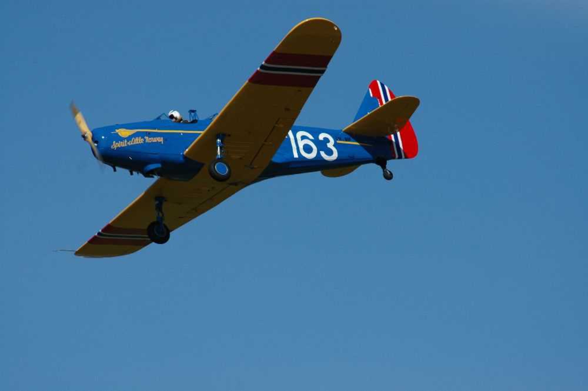 Ett fly i lufta. Fairchild Cornell PT-19/19-A, 163
