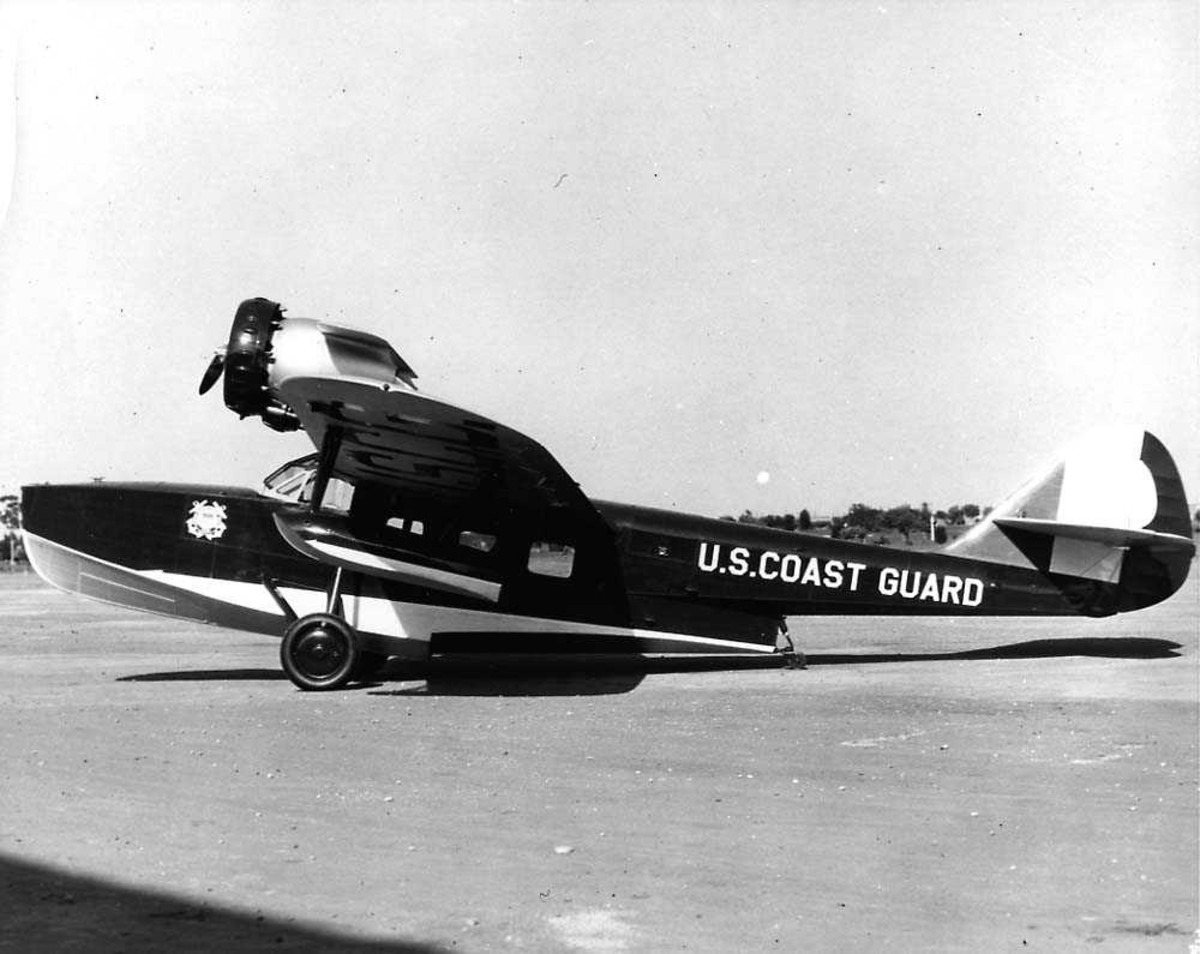 Ett fly på bakken, Douglas Dolphin III RD-2 fra US Coast Guard.