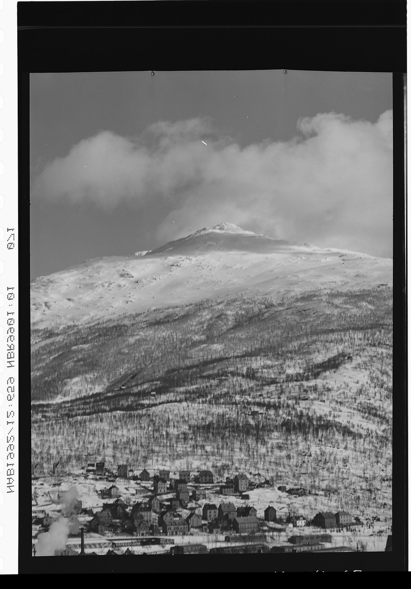 Oscarsborg, Narvik. Fagernesfjellet.