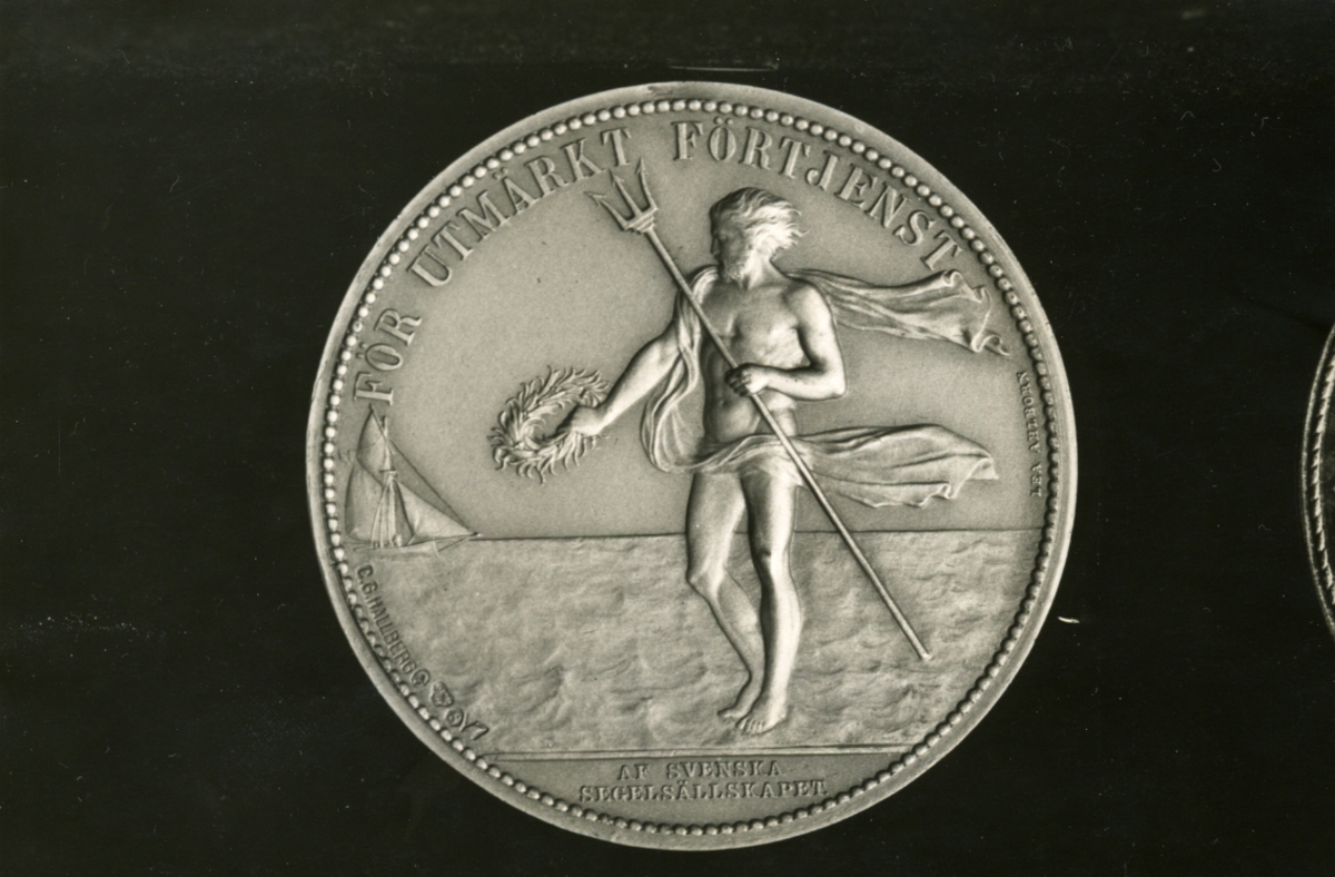 KSSS:s medalj 1879/KSSS:s förtjänstmedalj/KSSS:s rorsmedalj; baksidan