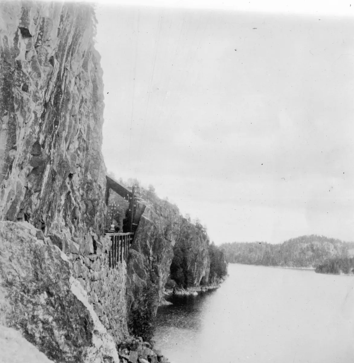 Gamle Sørlandske forbi Gofjell og før Bjordam. - Telemark Museum ...