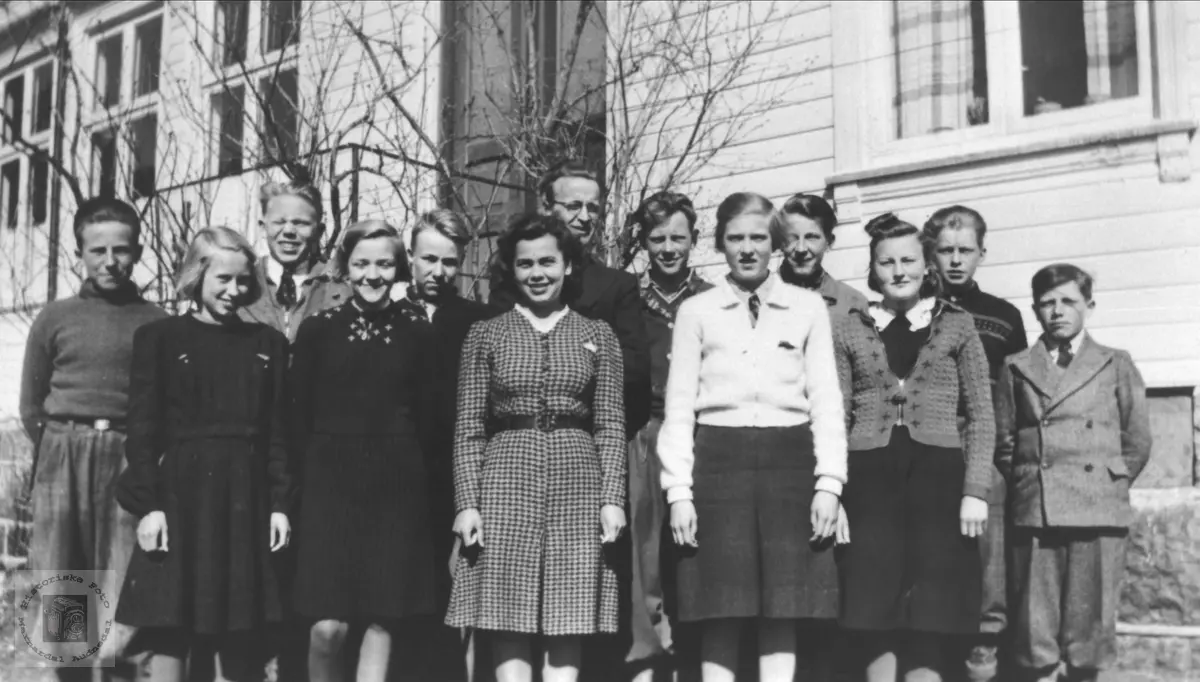 Framhaldskole klasse 1941