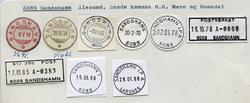 Stempelkatalog 6089 Sandshamn, Sande kommune, Møre og Romsda