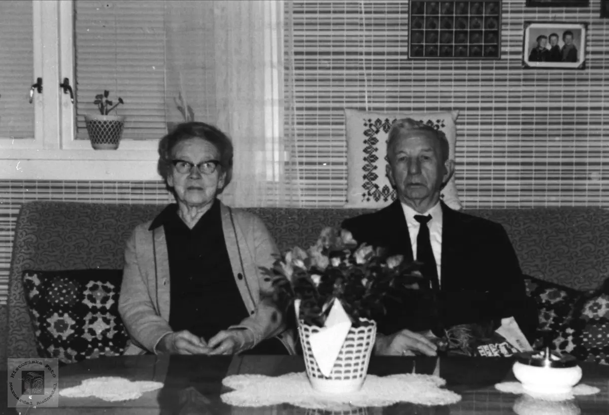 Ekteparet Helga og Ole Kolstad