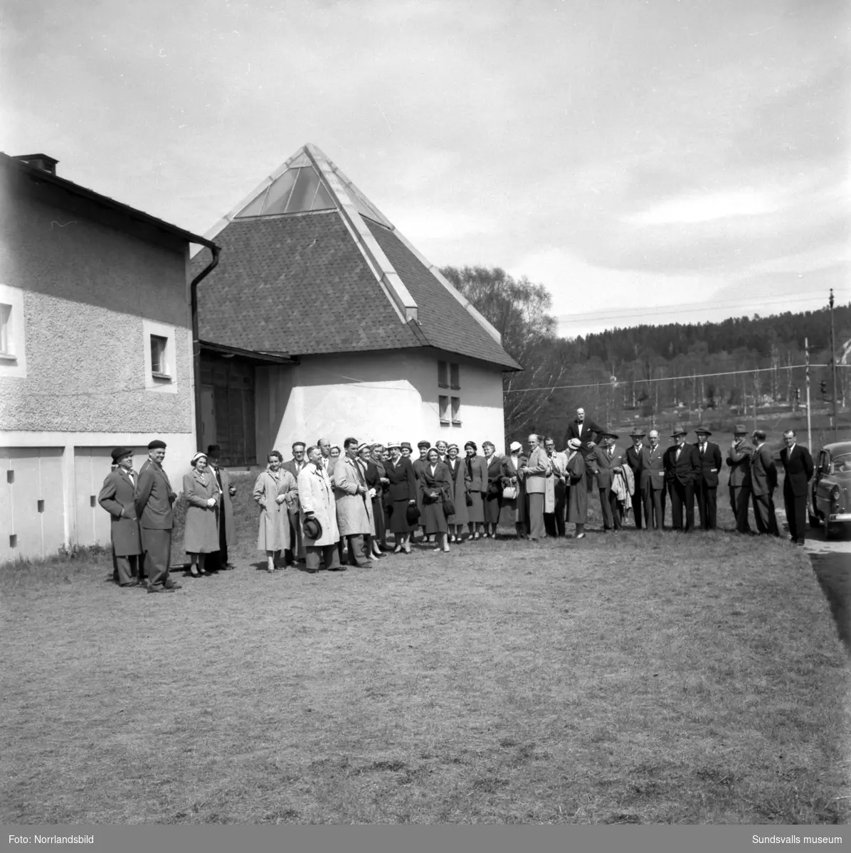 Elverkspersonal från Härnösand på besök i Sundsvall.