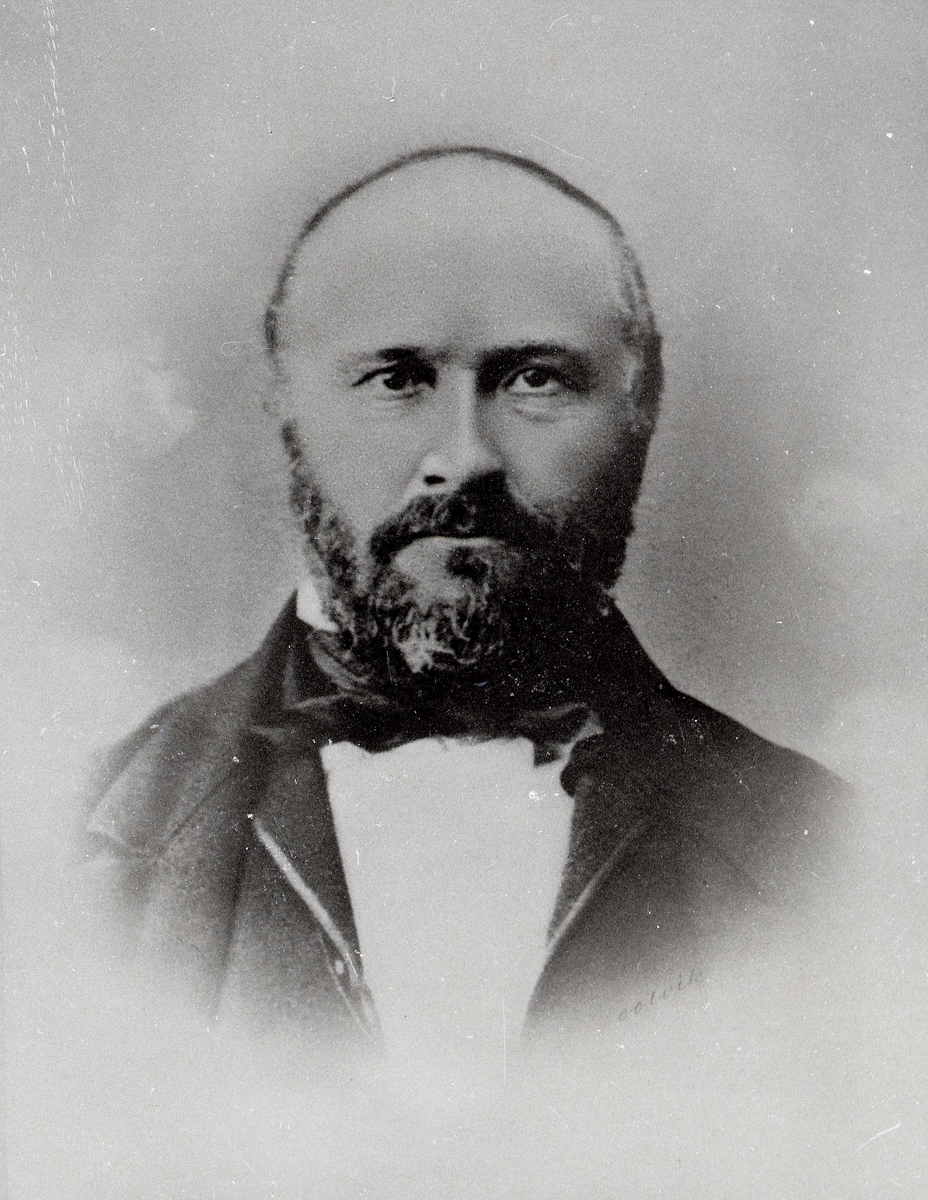 Portrett - G. Halleland, ordfører 1857 + 58 - 60.