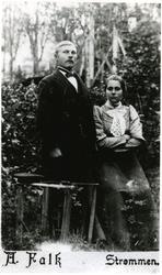 Ekteparet Ingeborg Johannesdatter Vassli og Ingvald Karlsen 