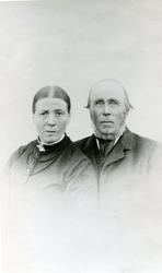 Ekteparet Margrete Anna Petersdatter Kjihl og Anders Hansen 