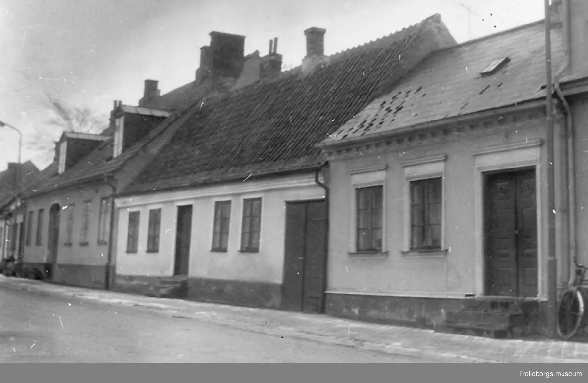 Bostadshus på Västergatan - Trelleborgs museum / DigitaltMuseum