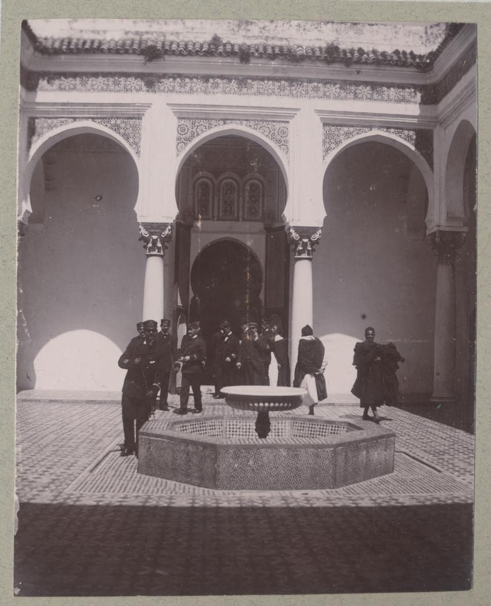 Interiör af Sultanens palats, Tanger.